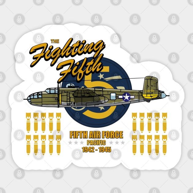 B-25 Mitchell Sticker by TCP